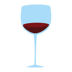 wine cup isolated icon