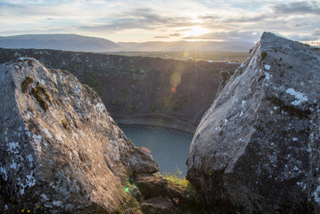 Kerid crater, Kerið,