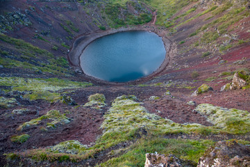 Kerid crater, Kerið,