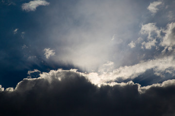 Cloudy Sky View