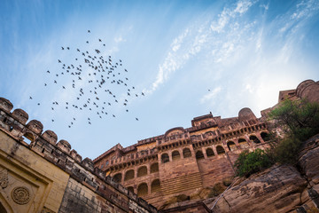 Mehrangarh fort (Public place) : at Jodhpur, Rajasthan, India