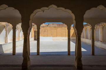Amber fort : The Beautiful architecture in (Pink City) Jaipur, Rajasthan, India