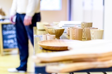 マルシェ　木工品