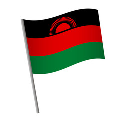 Malawi flag icon.