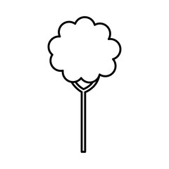 tree plant isolated icon