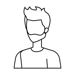 young man avatar character