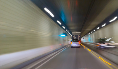 Fototapeta na wymiar Transport abstract vehicle lights