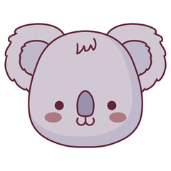 cute and little koala character