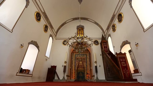 Bursa Ottoman Murat Hudavendigar Mosque Interior
