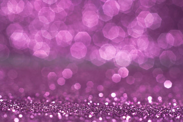 purple and white glitter abstract bokeh background Christmas	