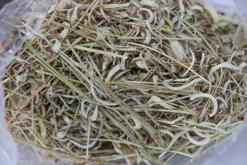 Dry Lemongrass Close up