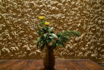 本家伴久　床の間01