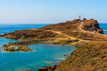 Fototapeta na wymiar Incredible landscape of Cape Teno. Tenerife. Canary Islands..Spain