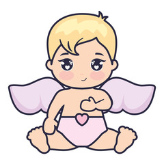 little cupid baby character