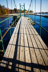 wiggly bridge in York Harbor Maine