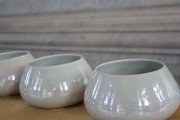 monk's alms bowl , for put food and Thai coin donation