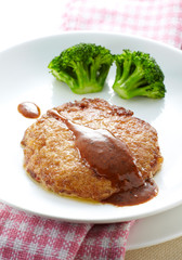 Delicious Chinese cuisine, pork chop