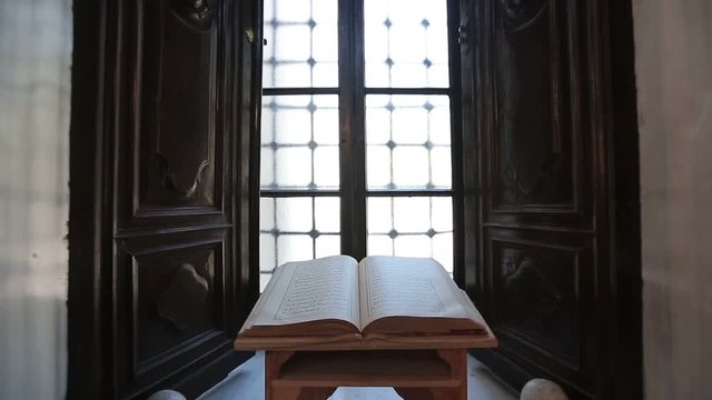 Istanbul Ottoman Selimiye Mosque Interior Holy Quran