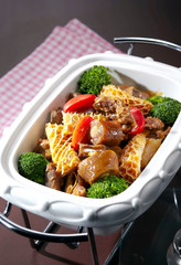 Delicious Chinese cuisine, beef miscellaneous