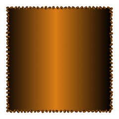 coffee bean wallpaper on gradient brown color background , illustration