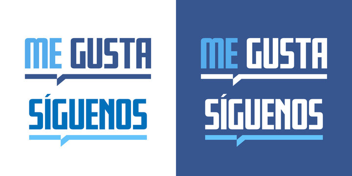 Me gusta / S&iacute;guenos