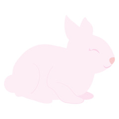 cute and little rabbit character