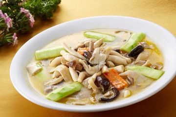 Delicious Chinese cuisine, miscellaneous soup