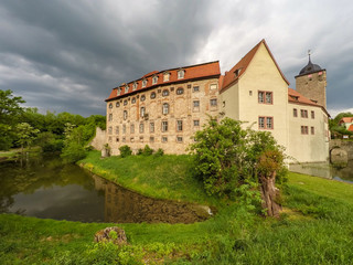 Fototapeta na wymiar Wasserburg Kapellendorf, Thüringen, Deutschland