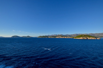 Fototapeta premium landscape in and around dubrovnik