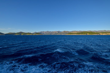 landscape in and around dubrovnik