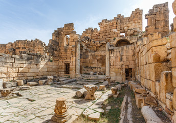 Ruins of the ancient Roman town Ammaedara (modern Haidra), Tunisia