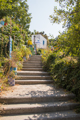 stairs in the park kos island
