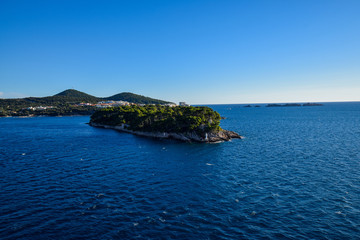 landscape in and around dubrovnik
