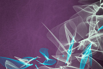 colorful greeting card on a soft background, frame of lines 