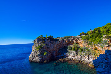 landscape in and around dubrovnik