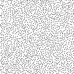 Pointillism middle density seamless dots pattern. Abstract monochrome halftone. Just drop to swatches and enjoy EPS 10
