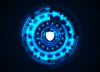 Abstract technology background, Internet technology cyber security concept