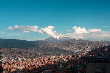 Obraz premium La Paz city, Bolivia
