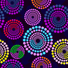 Seamless pattern. Vector design template. Modern wallpaper. Fashion style