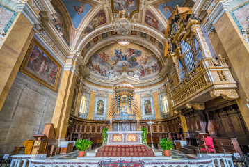 Fototapeta na wymiar Cathedral of Santa Maria Assunta. Amelia, province of Terni, Umbria, Italy.