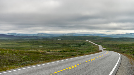 Norway, Nordkap, panorama view