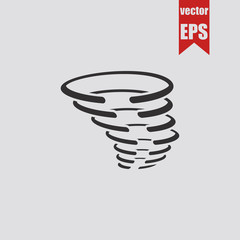 Tornado icon.Vector illustration.