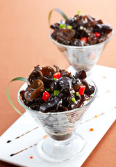Delicious Chinese cuisine, salad dish fungus