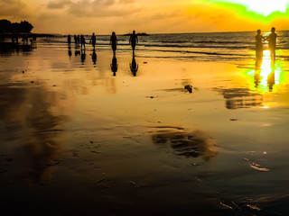 atardecer