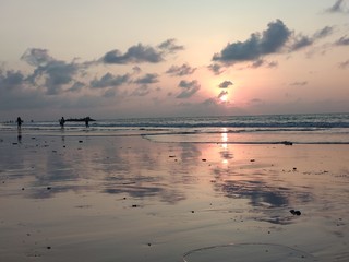 atardecer