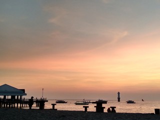 atardecer