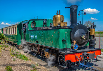 Plakat Locomotive à vapeur Baie de Somme, Picardie, France
