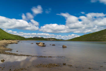 Lago Scaffaiolo in Appennino Tosco Emiliano