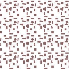 Vector seamless pattern. Modern stylish texture. Repeating abstract background with rectangles.
