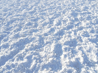 background of fresh snow texture
